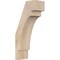Ekena Millwork 5 1/2"W x 10"D x 22"H Merced Smooth Knee Brace, Douglas Fir BRC06X10X22MRC00SDF - alternate 1